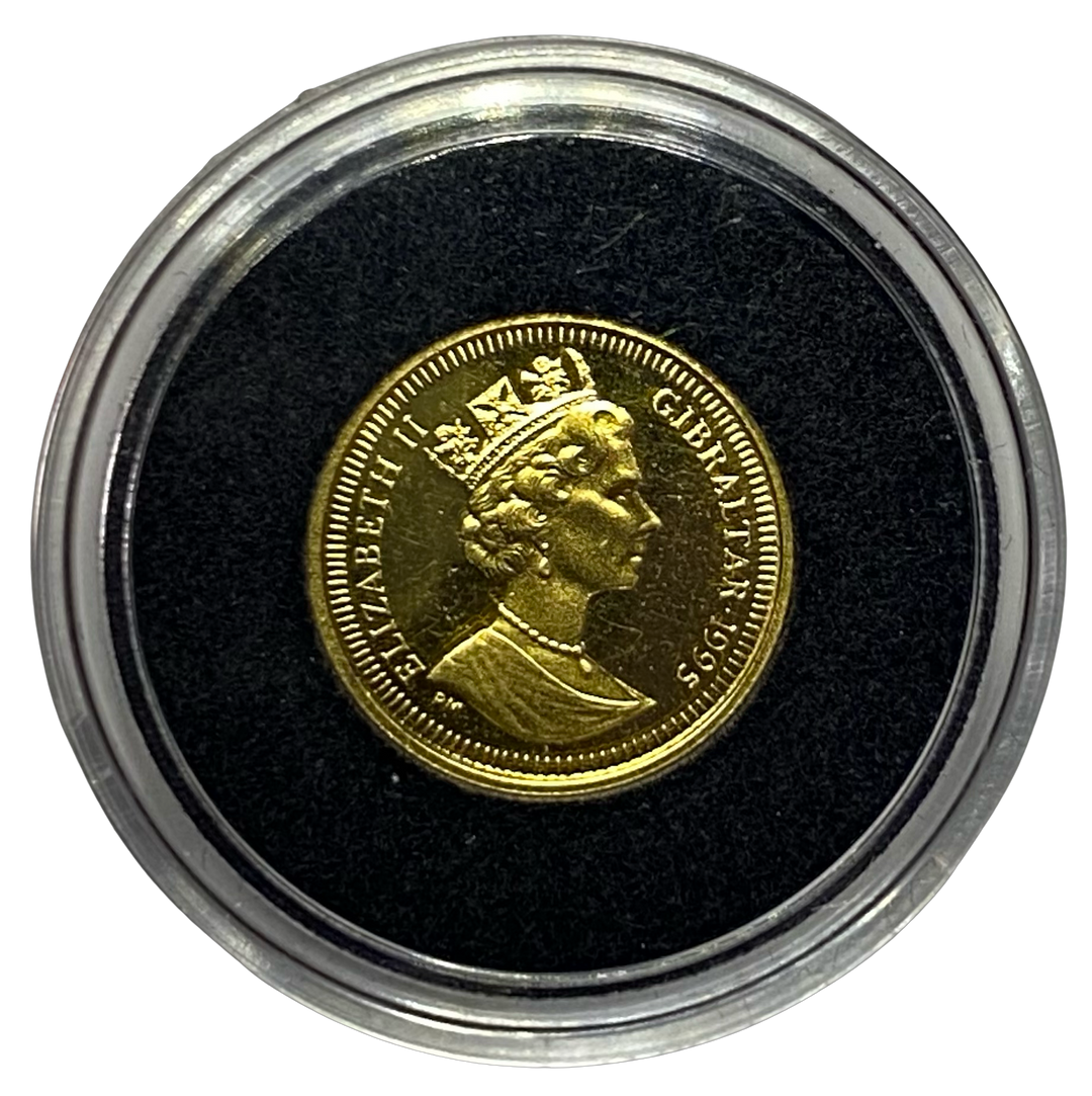 1/25oz .999AU (SPOT) Royal 1995 Gibraltar