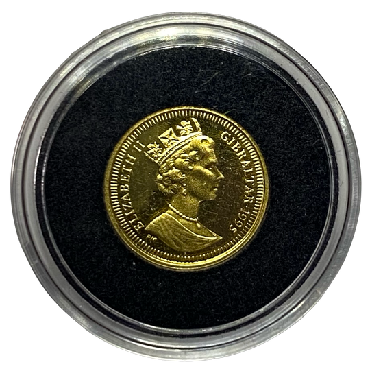 1/25oz .999AU (SPOT) Royal 1995 Gibraltar