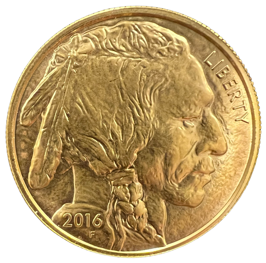 1oz .999 Gold Buffalo $50 2016