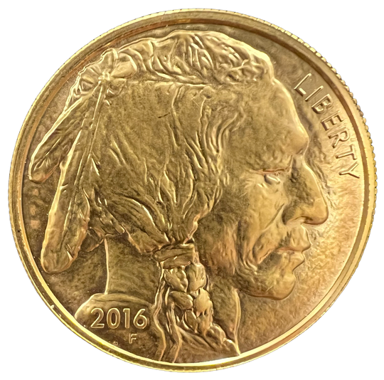 1oz .999 Gold Buffalo $50 2016