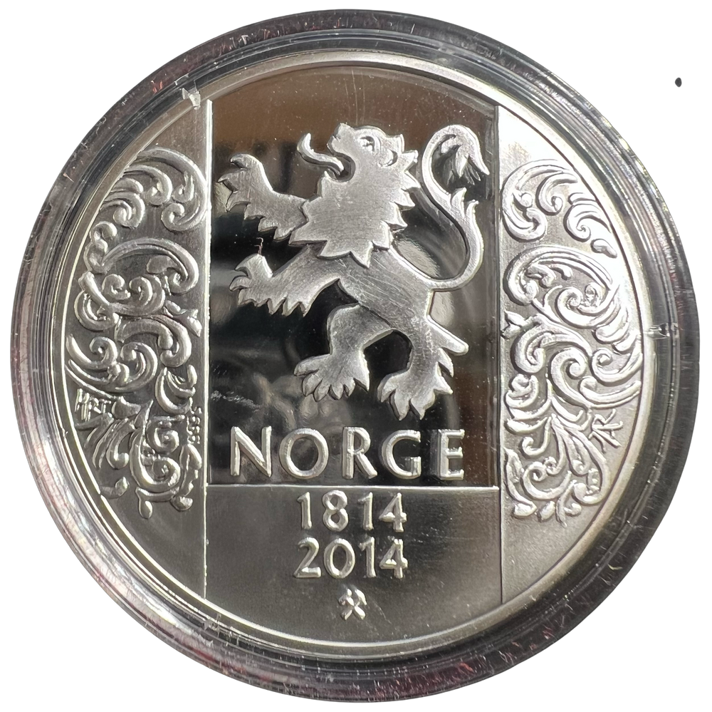 500g .999Ag (25x20g) SPOT Minnemedaljer Norge 1814-2014