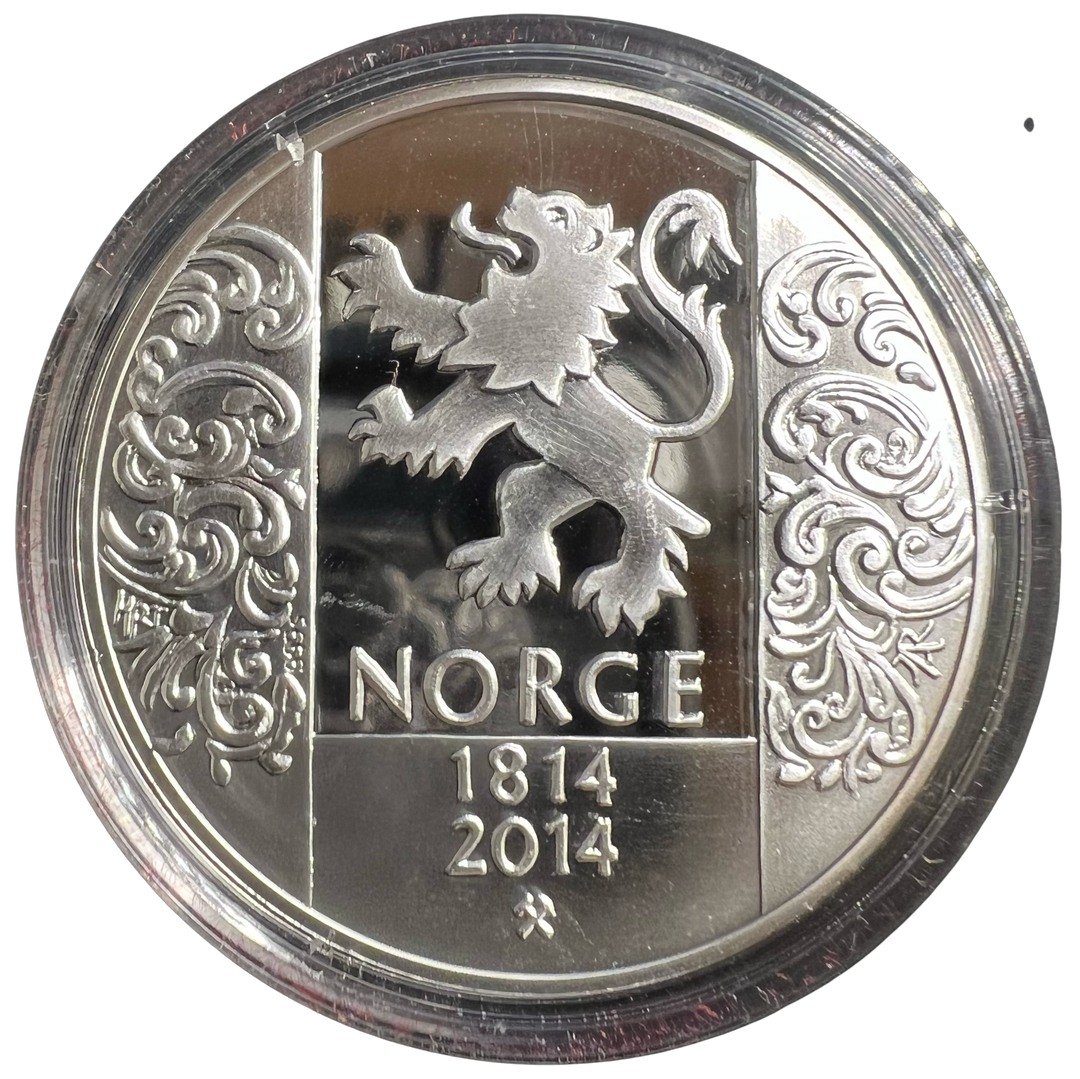 500g .999Ag (25x20g) SPOT Minnemedaljer Norge 1814-2014
