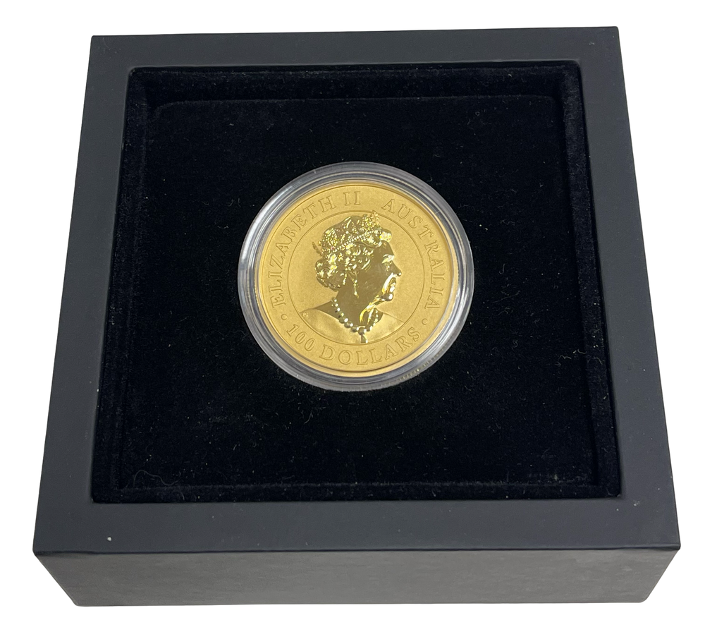 1oz .999 Gold Kangaroo 2021 i skrin
