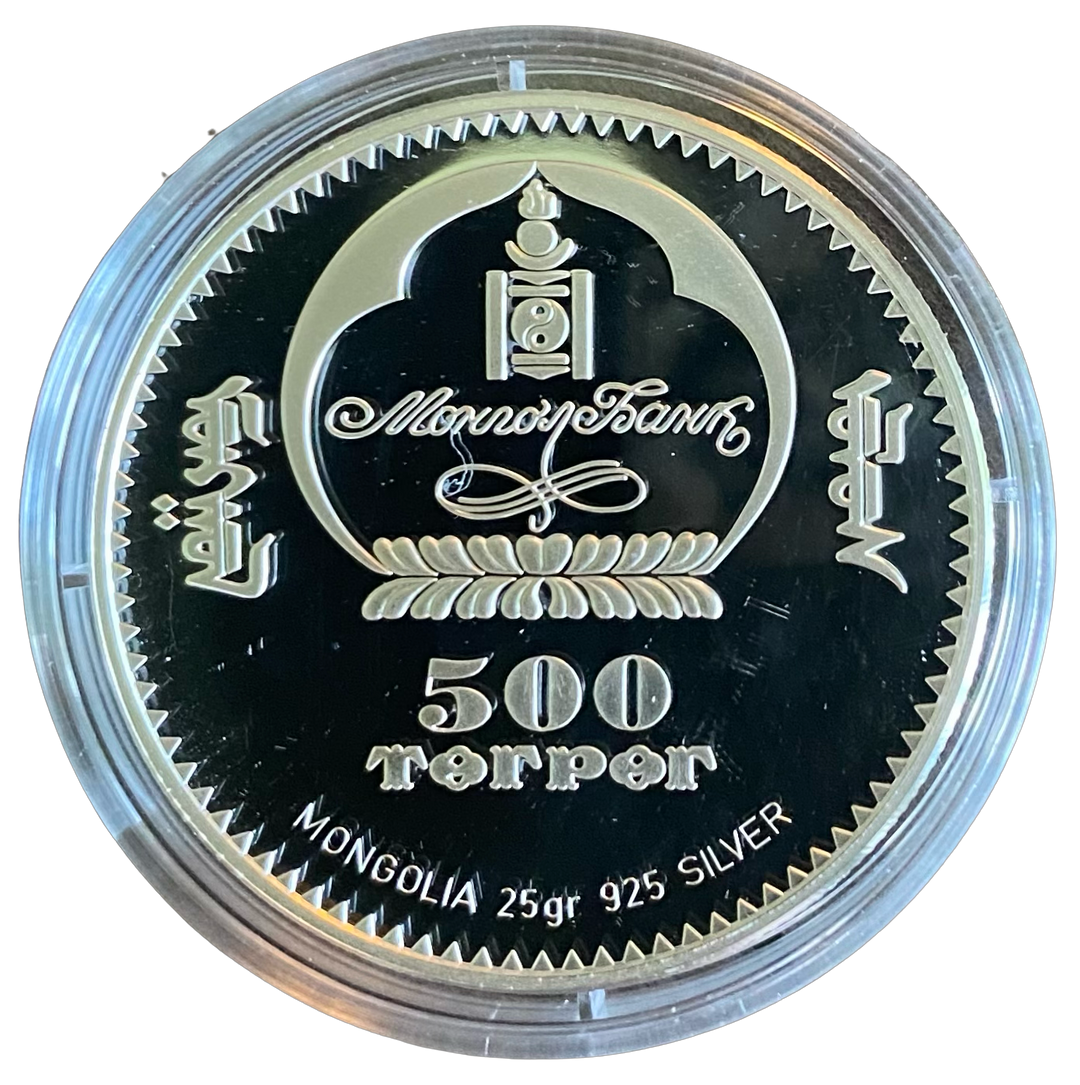 25g .925 Silver 500 Terper Mongolia 2006 (SPOT)