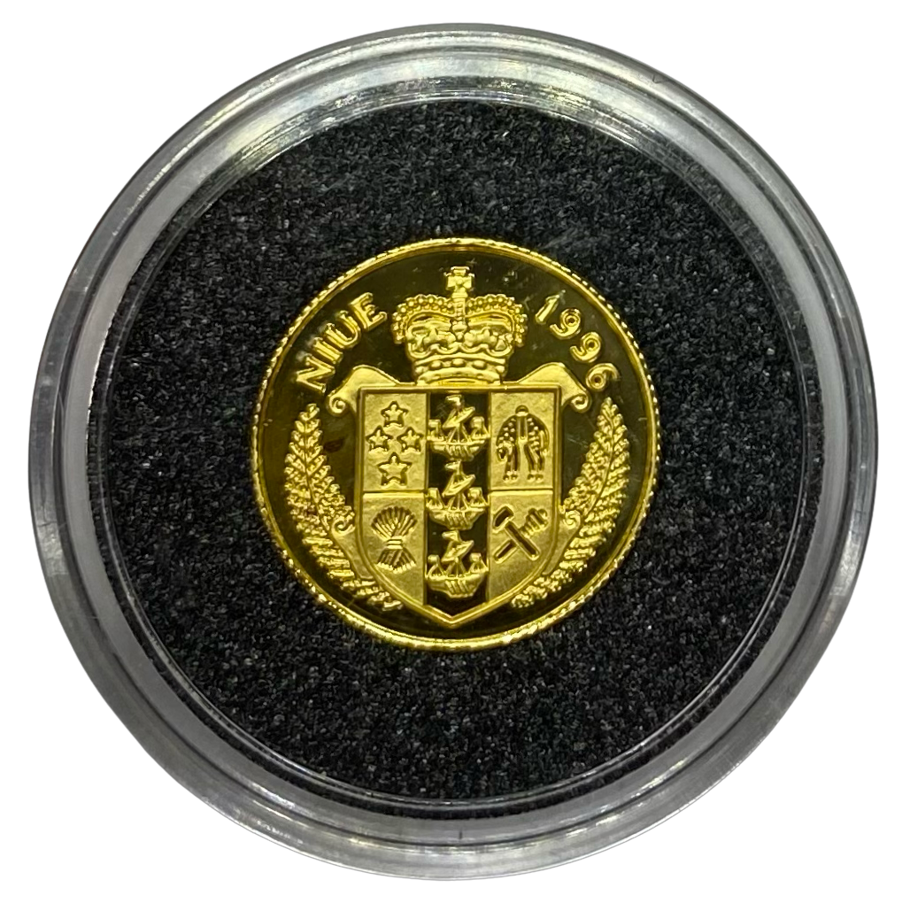 1/25oz .999AU (SPOT) $25 1996 Niue