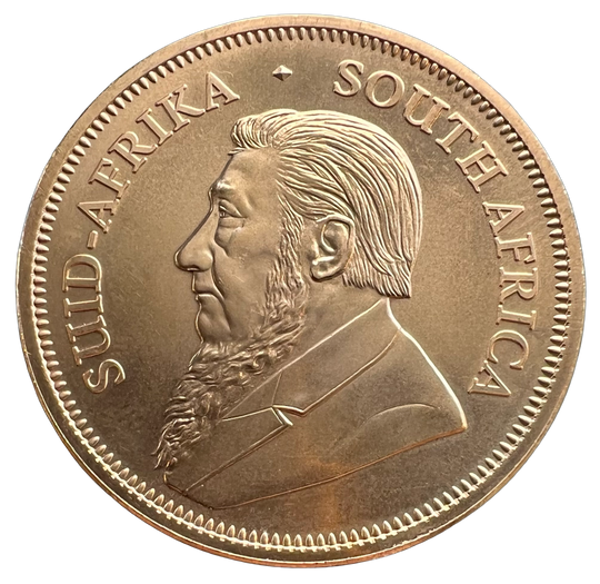 1oz .999Au Krugerrand 2018 (Kanthakk) NB! Kun bestilling via forhåndsfaktura