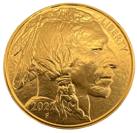 1oz .999Au Indian Head/Buffalo 2022