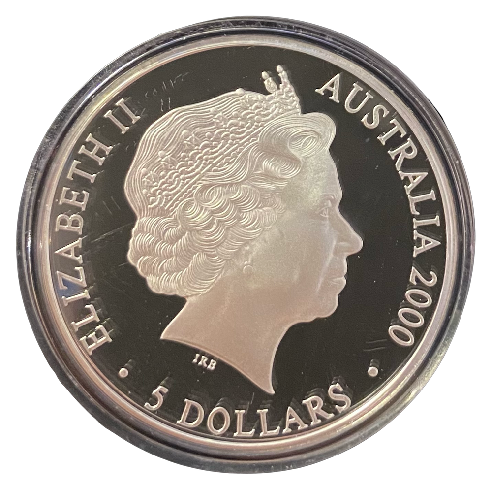 1 oz .999 Silver $5 Sydney 2000 Olympics Koala (2% over spot)