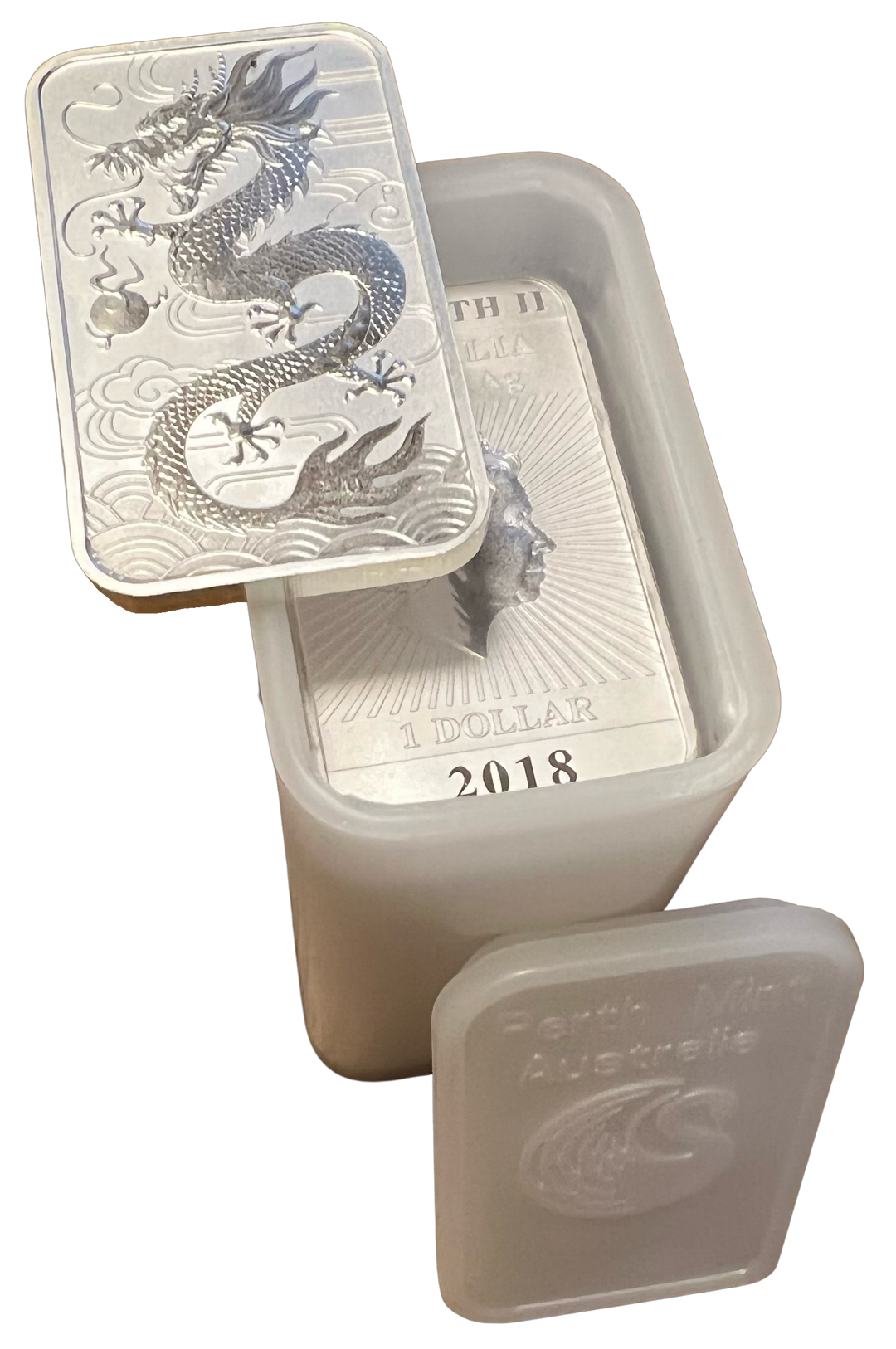 20oz .999 Silver Dragon 2018 $1 Australia