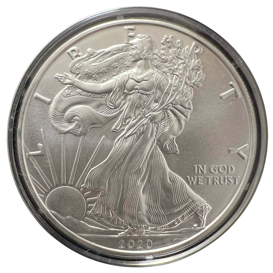 1oz .999 Silver Eagle 2020