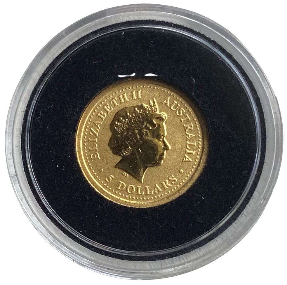 1/20oz .999 Gold 2000 Australian Nugget