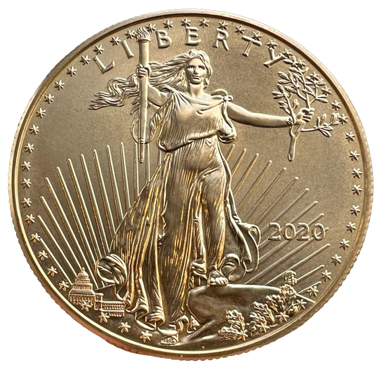 1oz .999 Gold Eagle 2020