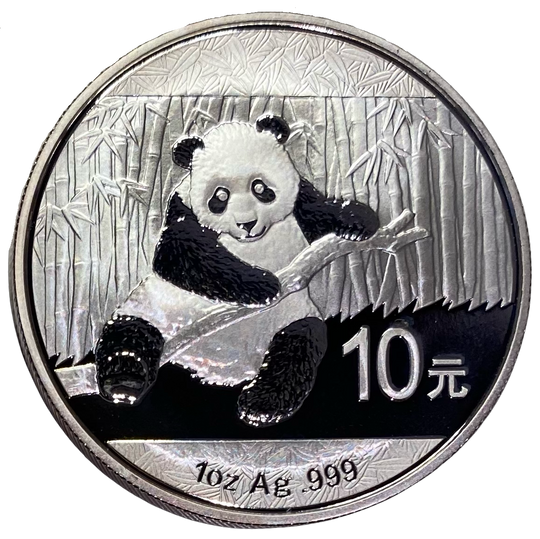 1oz .999 Silver Panda 10元 2014 China