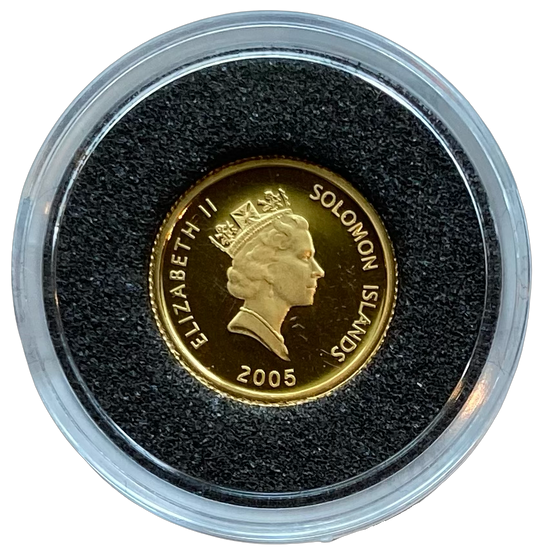 1/25oz .999 Gold (SPOT) $10 2005 Solomon Islands