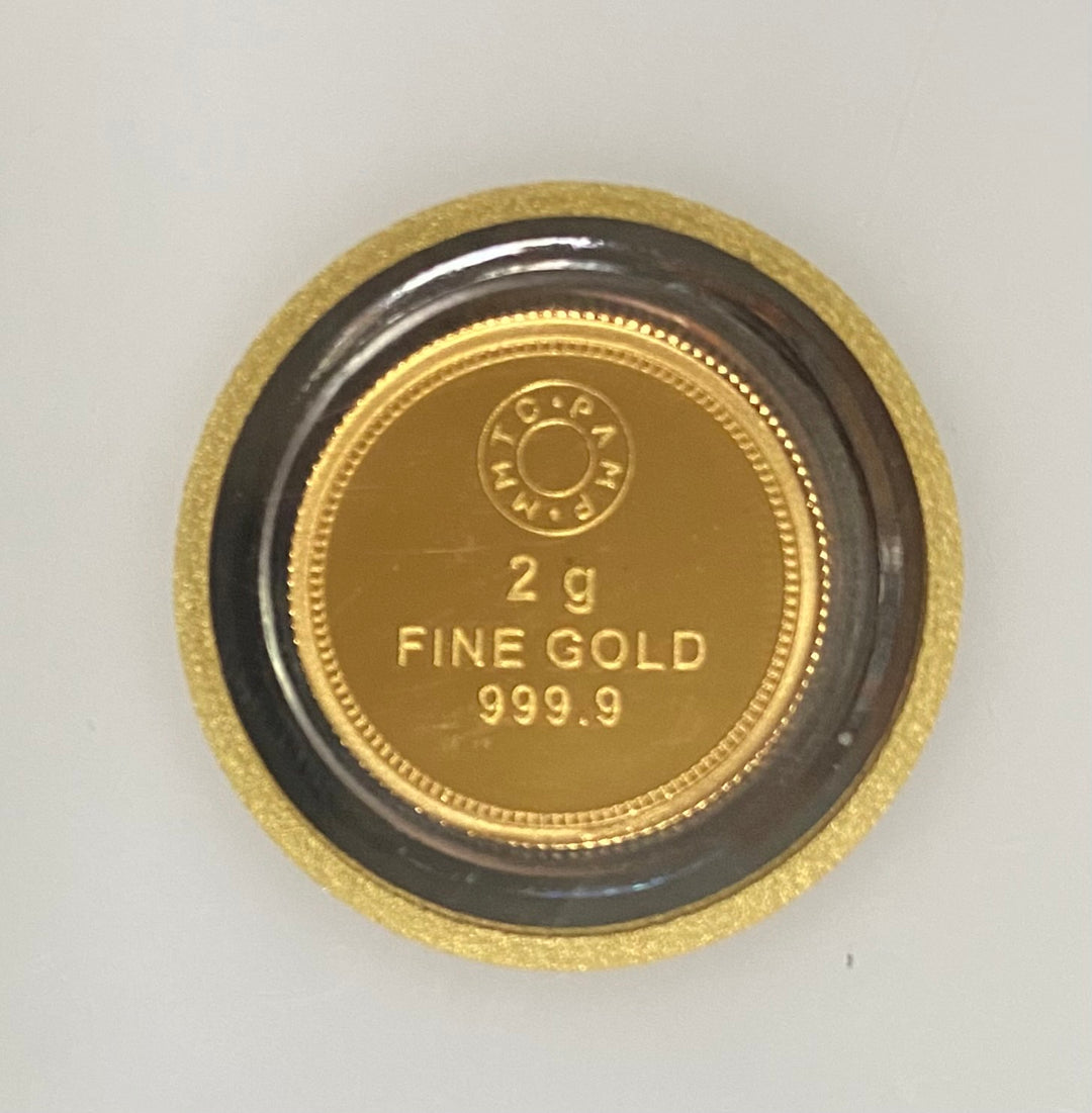 2g .999 Gold MMTC-PAMP India