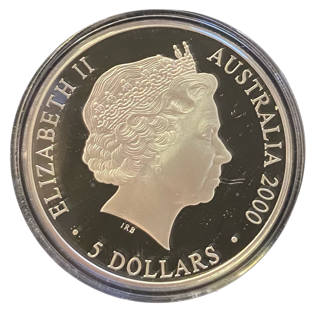 1 oz .999 Silver (SPOT+2%) $5 Sydney 2000 Olympics
