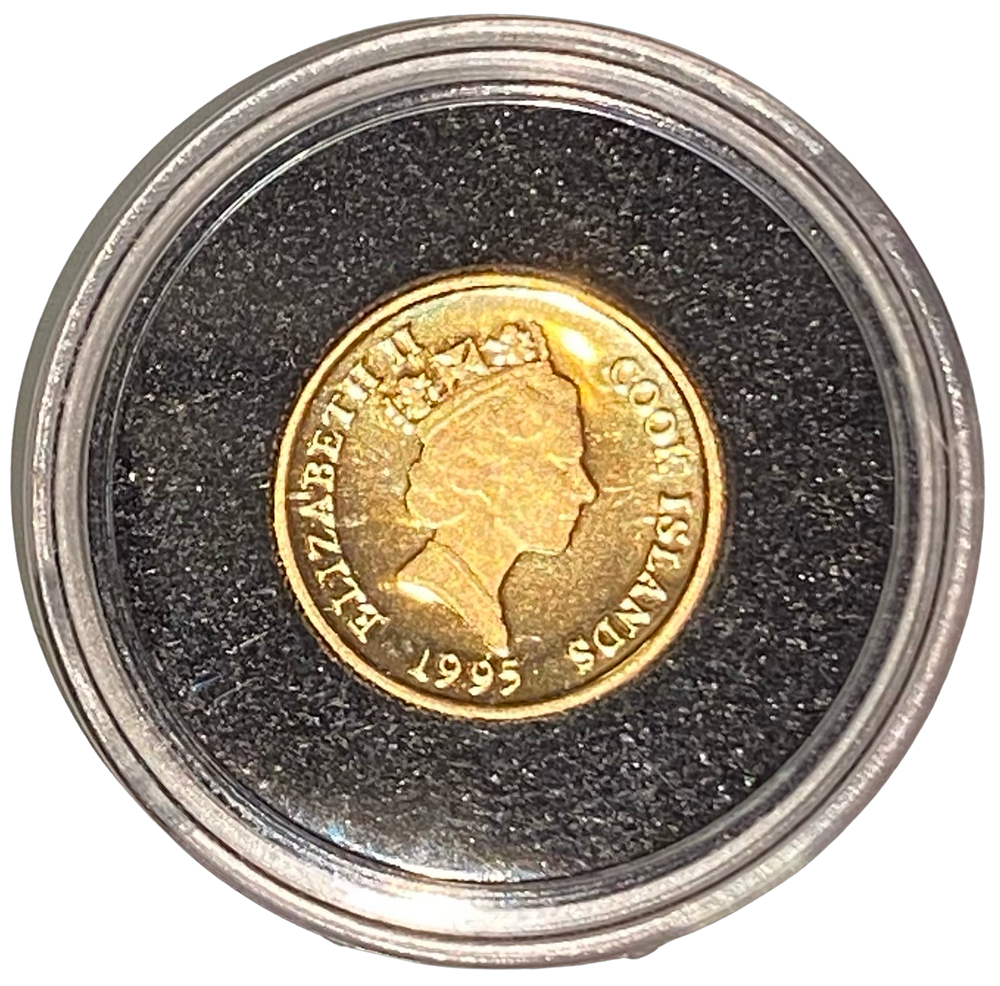 1/25oz .999 Gold (SPOT) $20 1995 Cook Islands