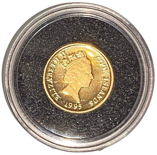 1/25oz .999 Gold (SPOT) $20 1995 Cook Islands