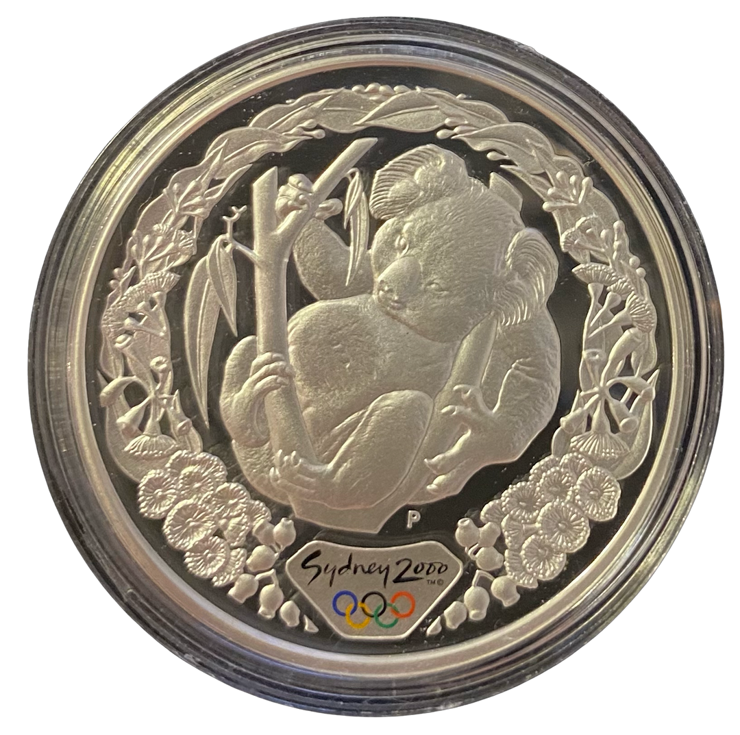 1 oz .999 Silver $5 Sydney 2000 Olympics Koala (2% over spot)