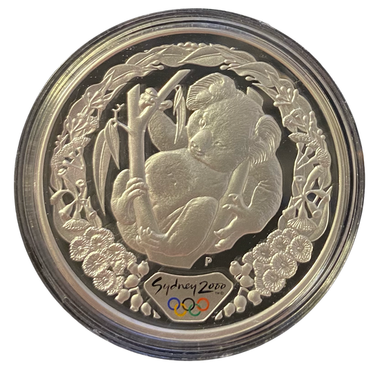 1 oz .999 Silver $5 Sydney 2000 Olympics Koala (2% over spot)