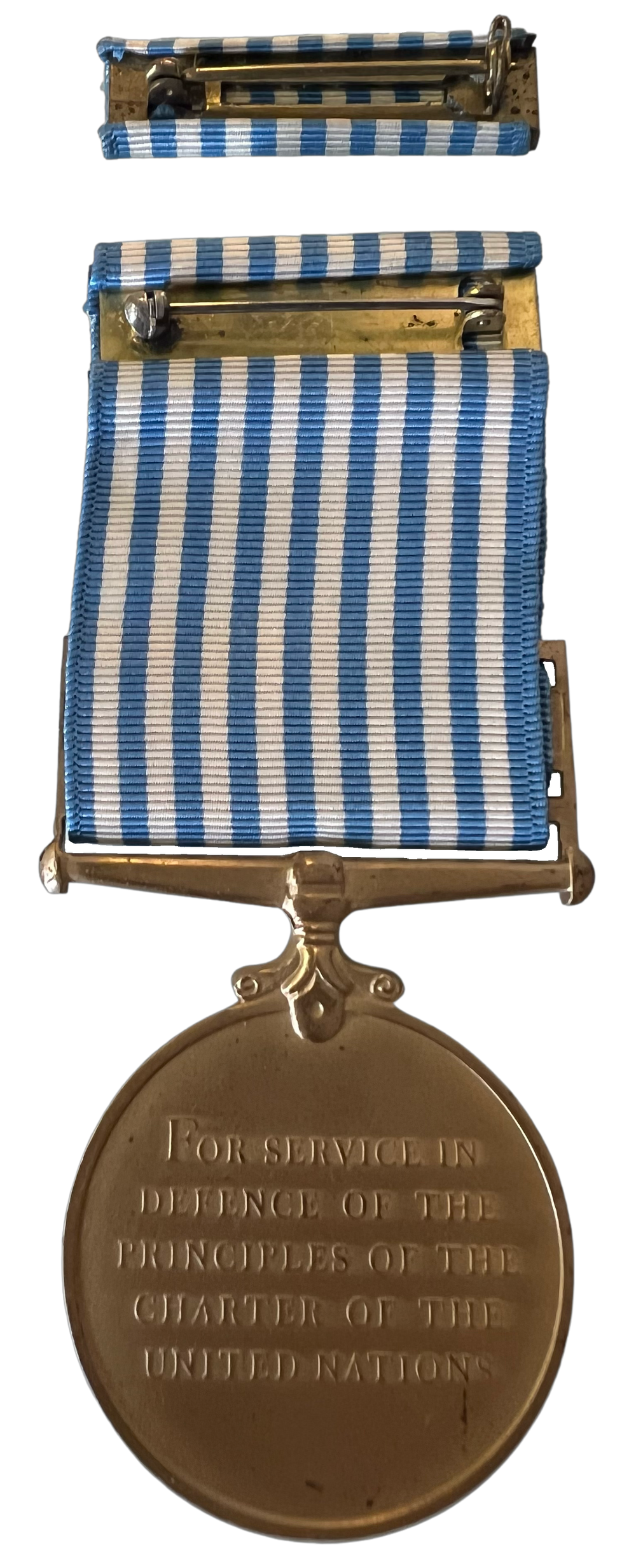 FN´s Korea medalje m/båndstripe