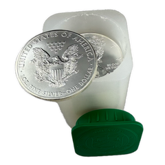 20oz .999Ag 2021 Silver Eagle i Tube