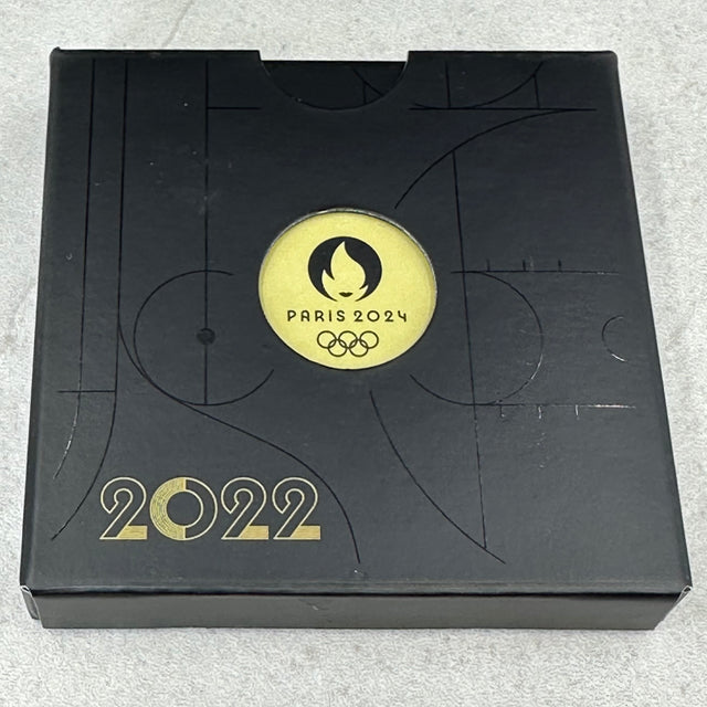3g .999Au 250€ Frankrike 2022 (OL Paris 2024)
