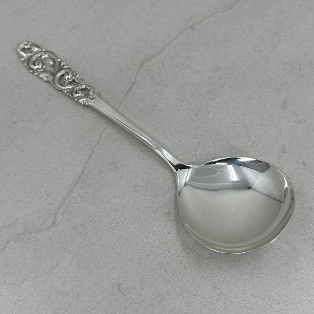Telesølv kompottskje 19cm