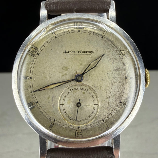 Jaeger Le Coultre Vintage Dressklokke Ca.1930 i hovedsaklig original stand