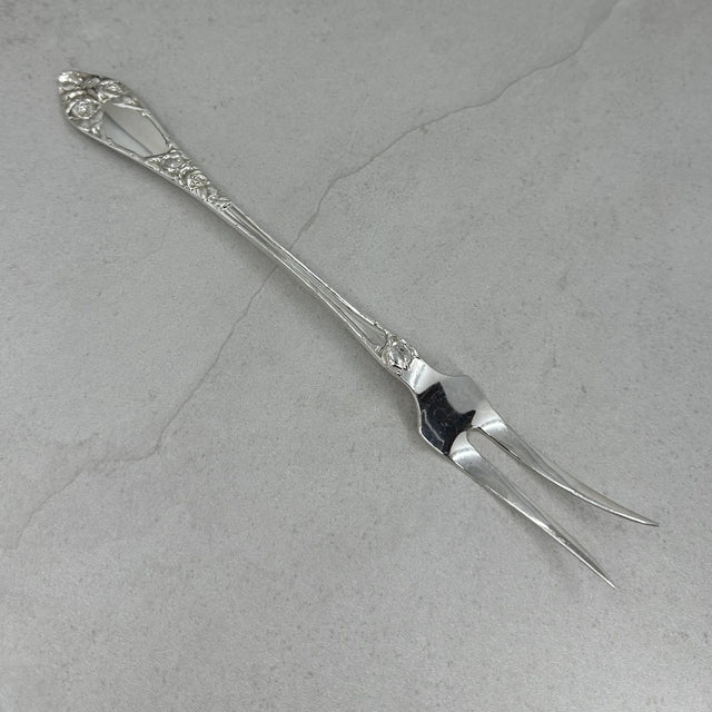 Opphøiet rose anretningsgaffel 25 cm
