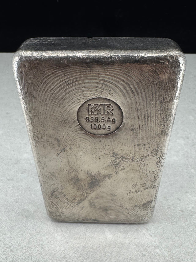 1Kg .999Ag KAR Barre