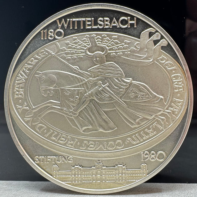39,77g .999Ag Wittelsbach 1180-1980