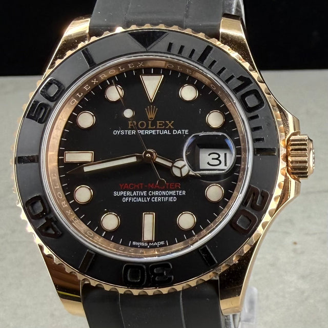 2018 Rolex Yacht-Master Ref: 11655 18K Gull