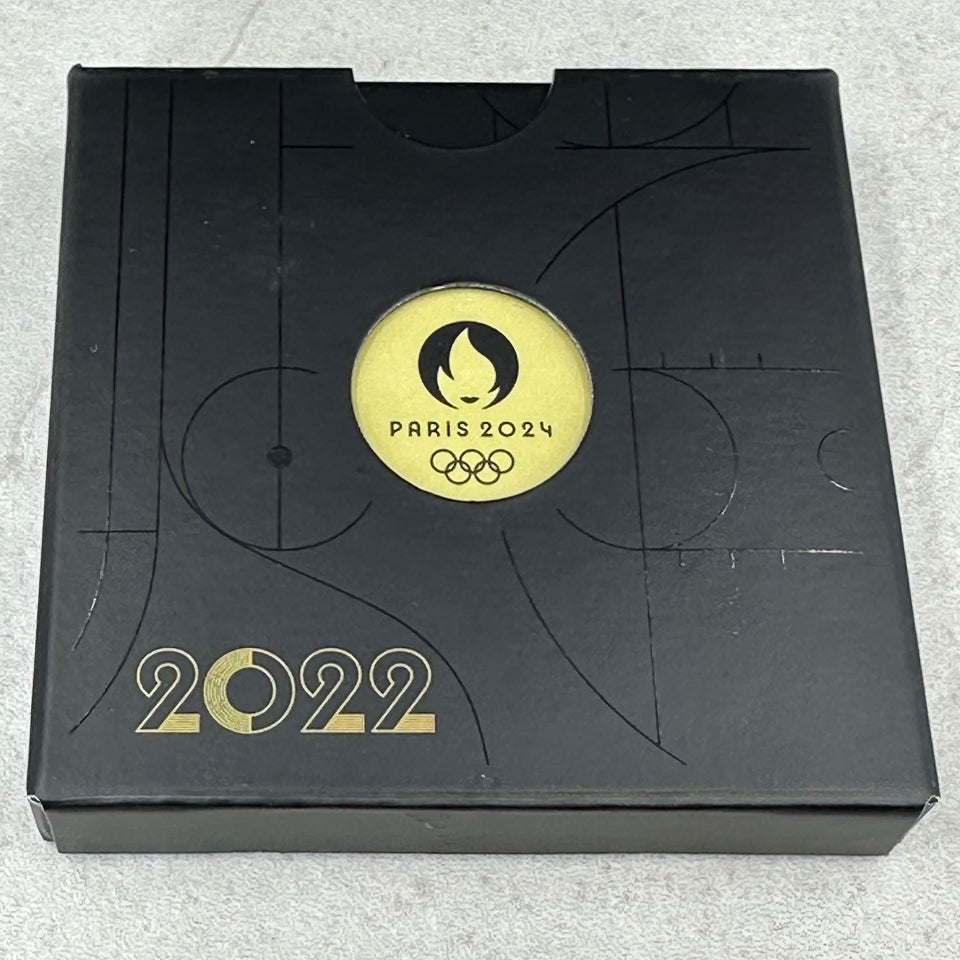 3g .999Au 250€ Frankrike 2022 (OL Paris 2024)