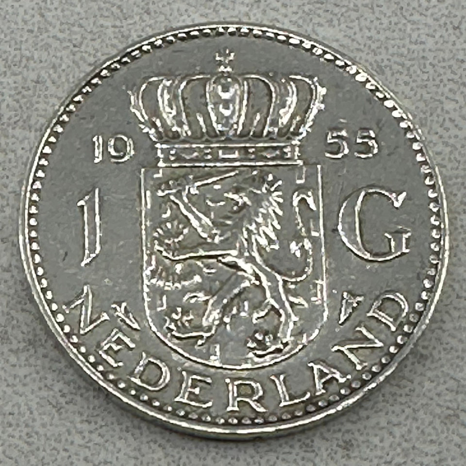 93,6g .999Ag(Net Weight)SPOT Nederlandske Gylden 1954-1967